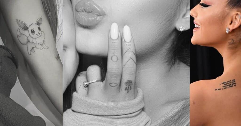 Ariana Grande's Tattoos