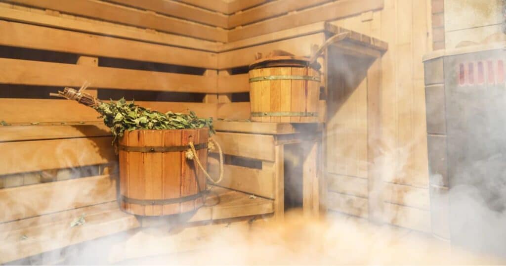 Steam Sauna Temperature Zone